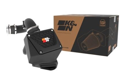 K&N Cold Air Intake System: High-Flow Air-Filter, Increase Performance & Horsepower: Compatible with 2024 TOYOTA TACOMA L4-2.4L TURBO F/L, 63-9043