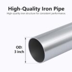 A-KARCK 3" Mild Steel Exhaust Pipe Kit 8pc Mandrel Bend U-Bend - Image 4