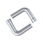 2.25" Stainless Steel Exhaust Pipe Kit 8pc Mandrel Bend U-Bend DIY - Image 5