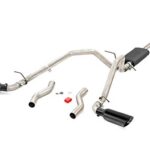 Rough Country Dual Cat-Back Exhaust for 19-24 Ram 1500 2WD/4WD | 5.7L - 96013