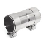 PALOZO 2.5" Stainless Steel Exhaust Adapter Pipe with Clamp - Image 7