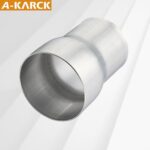 A-KARCK Stainless Steel Exhaust Pipe Reducer Adapter 1.75" to 2" ID, 4" Length - Image 2