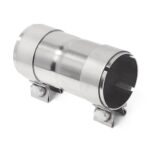 PALOZO 2.5" Stainless Steel Exhaust Adapter Pipe with Clamp - Image 6