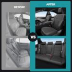 FEINEPRO Custom Leather Seat Covers Toyota Camry 2025-2026 Black - Image 6