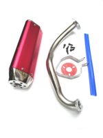 GY6 Performance Exhaust Muffler 50cc-400cc Scooter ATV Go Kart - Image 2