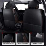 MIROZO Waterproof Seat Covers Universal Fit Sedan Truck SUV - Image 3