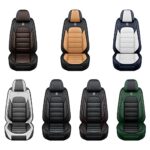 Kia Soul Seat Covers 2010-2023 Waterproof Leather Black Green Storage - Image 7