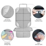 Premium Waterproof Car Seat Protector 600D Non-Slip Baby Mat - Image 3