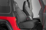 Rough Country Neoprene Seat Covers Jeep Wrangler TJ 97-02 Set - Image 3