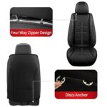 Kia Sportage Leather Seat Covers 2007-2024 Waterproof Airbag Compatible Black - Image 6