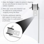 Universal Heavy Duty Exhaust Hanger Rod 3/8" x 10" 4 Pack Kit - Image 6