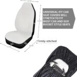 Boho Elephant Car Seat Covers Set: 12pc Floral Interior Accessories Kit - Image 5