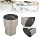 SSN 2.5 to 3 Inch Exhaust Pipe Reducer Adapter Stainless Steel Pair - Image 7