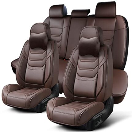 car seat covers dark brown