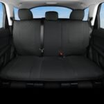 GIANT PANDA Black Car Rear Bench Seat Cover for SUV and Cars - Image 2