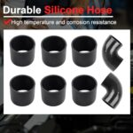 32pc 3" Universal Aluminum Turbo Intercooler Piping Kit DIY - Image 3