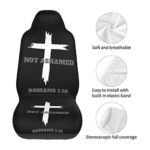 Faith-Inspired Cross Design Car Seat Covers | Universal Fit SUV Truck Vehicle - Image 6