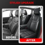 Premium PU Leather Seat Covers for 2021-2025 Nissan Rogue | Custom Fit Protection - Image 7
