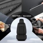 Premium Leather Jeep Cherokee Seat Covers 2014-2025 | Waterproof Full Set Protection - Image 6