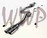 3" Cat Back Exhaust System for 2014-2017 Ford Fiesta ST 1.6L Turbo - Image 2