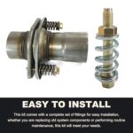 DXNQ 2PC Exhaust Bolt Spring Kit Universal Car Truck SUV Repair - Image 6