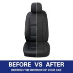 Waterproof Neoprene Car Seat Covers - Universal Fit Black Sedan Truck SUV - Image 6