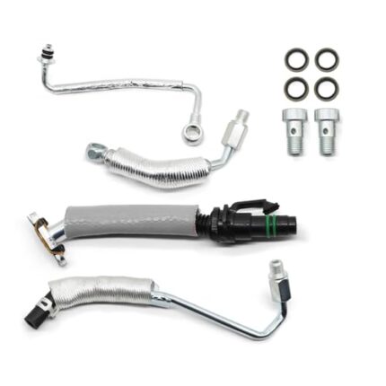 Aspaton Turbocharger Coolant Return Line Turbo Oil Return Hose Pipe Kit Compatible with Encore Sonic Cruze Trax 1.4L L4 55567067 55568031