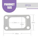 Premium T3 T34 T35 Turbo Inlet Gasket Set - Stainless Steel Manifold Seal - Image 2