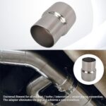 SSN 2.5 to 3 Inch Exhaust Pipe Reducer Adapter Stainless Steel Pair - Image 6