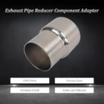 SSN 2.5 to 3 Inch Exhaust Pipe Reducer Adapter Stainless Steel Pair - Image 5