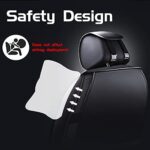 Ford Mustang Leather Seat Covers 2003-2024 Waterproof Airbag Compatible Black Blue - Image 5