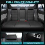 FEINEPRO Custom Leather Seat Covers Toyota Camry 2025-2026 Black - Image 5