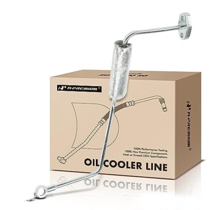 A-Premium Turbocharger Oil Feed Line Compatible with Hyundai Sonata 2011-2014, Santa Fe Sport 2013-2015, 2.0L, Inlet, Replace# 282402G411