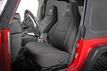 Rough Country Neoprene Seat Covers Jeep Wrangler TJ 97-02 Set - Image 2