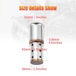 Universal 51mm Motorcycle Exhaust Silencer | DB Killer Noise Reducer for Harley Honda - Image 6