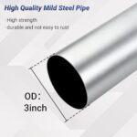 Universal Custom Exhaust Kit: 18 Gauge Mild Steel Mandrel Bend Tubing, 16-Piece Set - Image 3