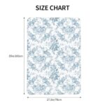 Floral Toile Baby Car Seat Cover Breathable Muslin Cotton Canopy - Image 5