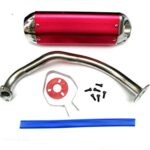 High Performance Exhaust System Muffler for GY6 50cc-400cc 4 Stroke Scooters ATV Go Kart