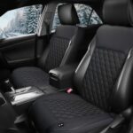 Big Hippo Car Seat Cushion 2 Pack Winter Cover Back Support Black - Image 3