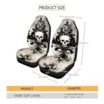 Gothic Skull Car Seat Covers - Stylish Protection for Cars, Trucks & SUVs - Image 7