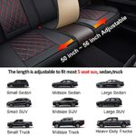 MIROZO Waterproof Seat Covers Universal Fit Sedan Truck SUV - Image 5