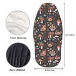 Delerain Mushroom Butterfly Car Seat Covers 2PC Universal Fit - Image 5