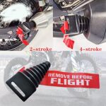 Muffler Exhaust Wash Plug 0.8-2.2 Dirt Bike ATV Motorcycle Pipe Cap - Image 4