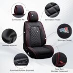 Kia Sorento Seat Covers: Premium Leather, Full Protection, Comfort Upgrade 2003-2026 - Image 6