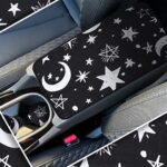 Celestial Comfort: Moon Stars Car Seat Cover Set - Universal Fit, Thick Padding - Image 6