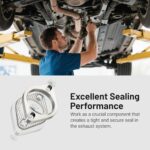 Stainless Steel Exhaust Flange Kit | 2.5" 2-Bolt Universal Welding Flange Set - Image 5