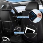 Jeep Liberty Waterproof Leather Seat Covers | Full Protection 2002-2012 - Image 3