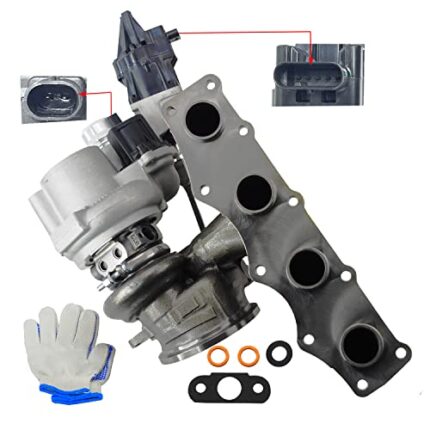 11657642469 11657630462 Upgrade Turbocharger Billet Compatible With BMW Fits for N20 N26 320i 328i 528i X3 xDrive Z4 F30 2.0L 49477-02022 49477-02025 Turbo