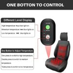 Big Hippo Car Seat Cushion 2 Pack Winter Cover Back Support Black - Image 7