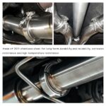4" V Band Clamp 304 Stainless Steel Turbo Exhaust Quick Release - Image 4